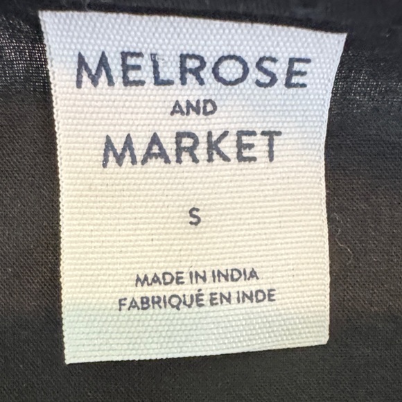 Melrose and Market Black Pintuck Square-Neck Camisole - Picture 9 of 10